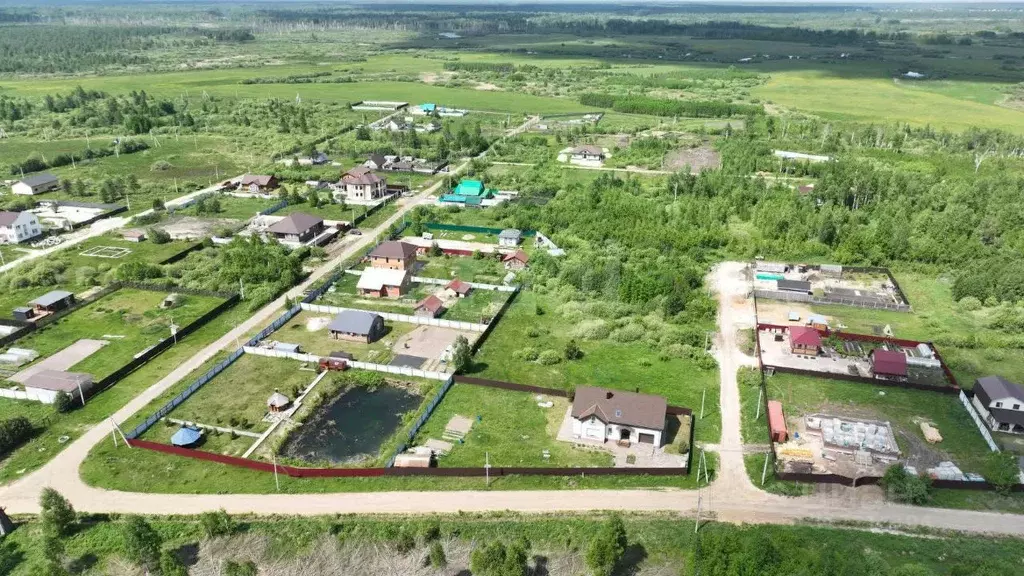 Участок в Тюменская область, Тюменский муниципальный округ, д. ... - Фото 1