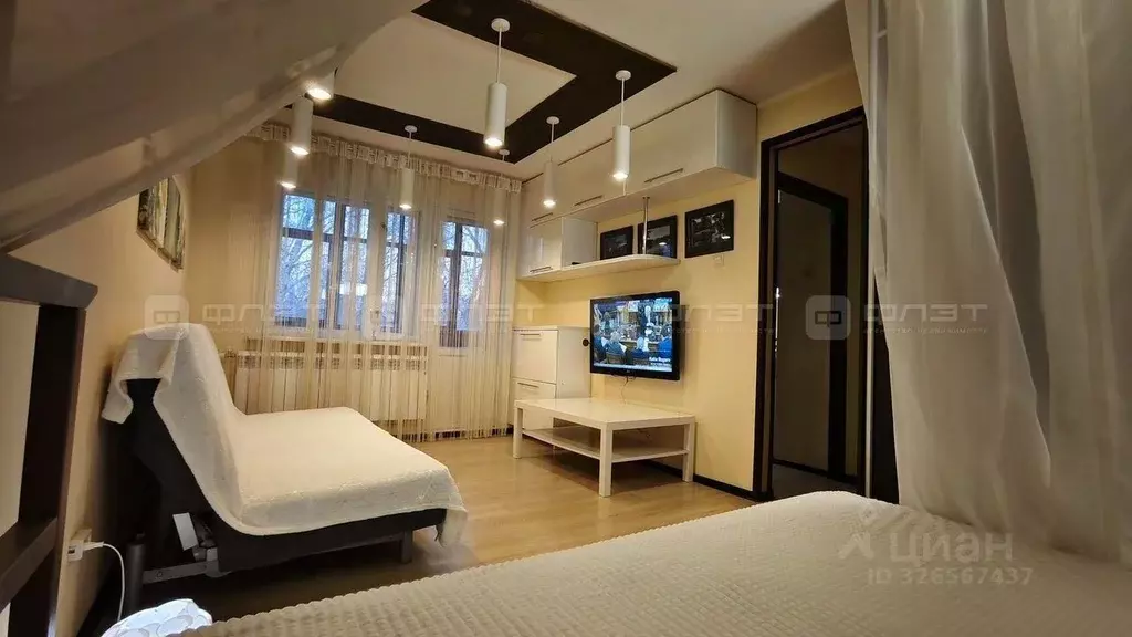 1-к кв. Татарстан, Казань Высотная ул., 7 (32.8 м) - Фото 2