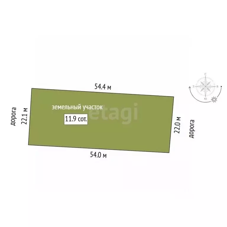 Участок в Тюменская область, Тюмень Ясень садовое товарищество, ул. ... - Фото 1