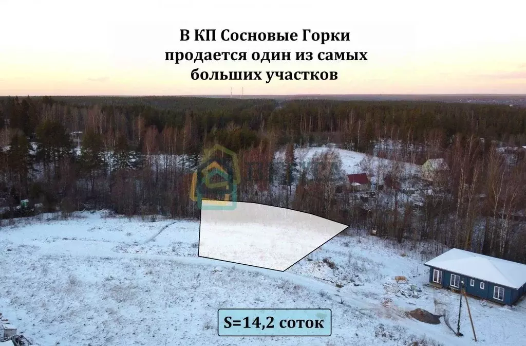 Участок в Ленинградская область, Приозерский район, пос. Сосново, ... - Фото 1