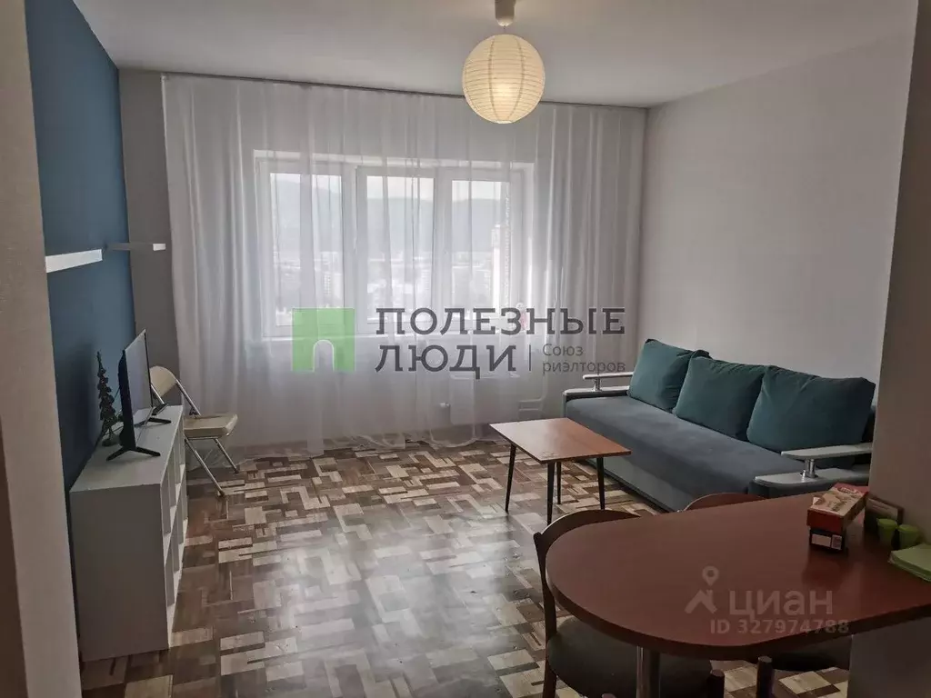 1-к кв. Красноярский край, Красноярск наб. Ярыгинская, 9А (46.4 м) - Фото 1