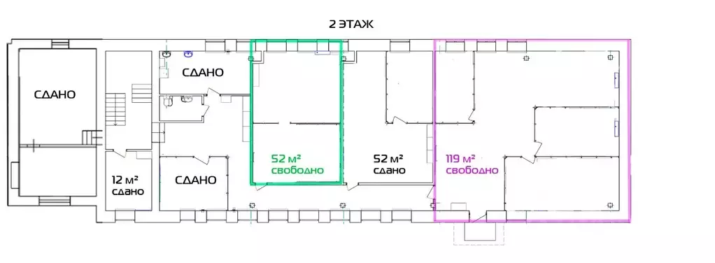Офис в Ярославская область, Ярославль ул. Некрасова, 41с4 (119 м) - Фото 2