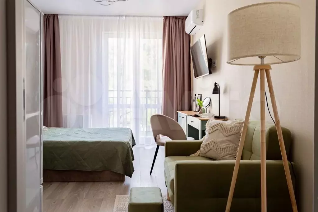 Квартира-студия, 28 м, 8/12 эт. - Фото 1