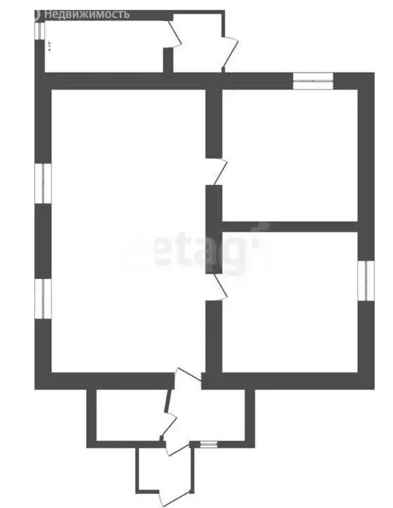 Дом в посёлок Новостройка, Широкая улица (50.4 м) - Фото 1