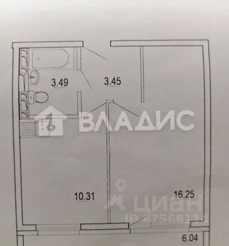 1-к кв. Новосибирская область, Новосибирск Затулинский жилмассив, ул. ... - Фото 1