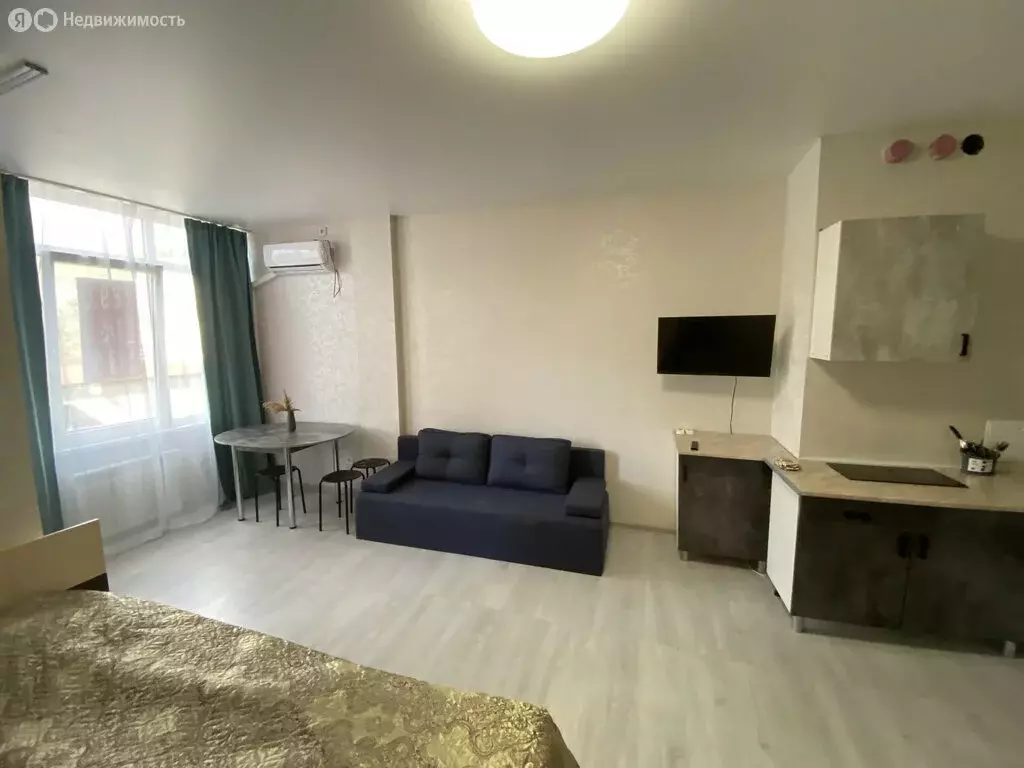 Квартира-студия: Сочи, микрорайон Мамайка, улица Фадеева, 20 (38 м) - Фото 1