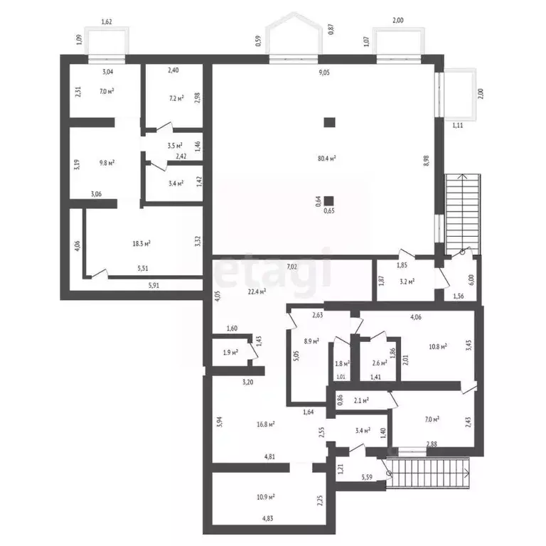 Помещение свободного назначения в Амурская область, Благовещенск ... - Фото 2