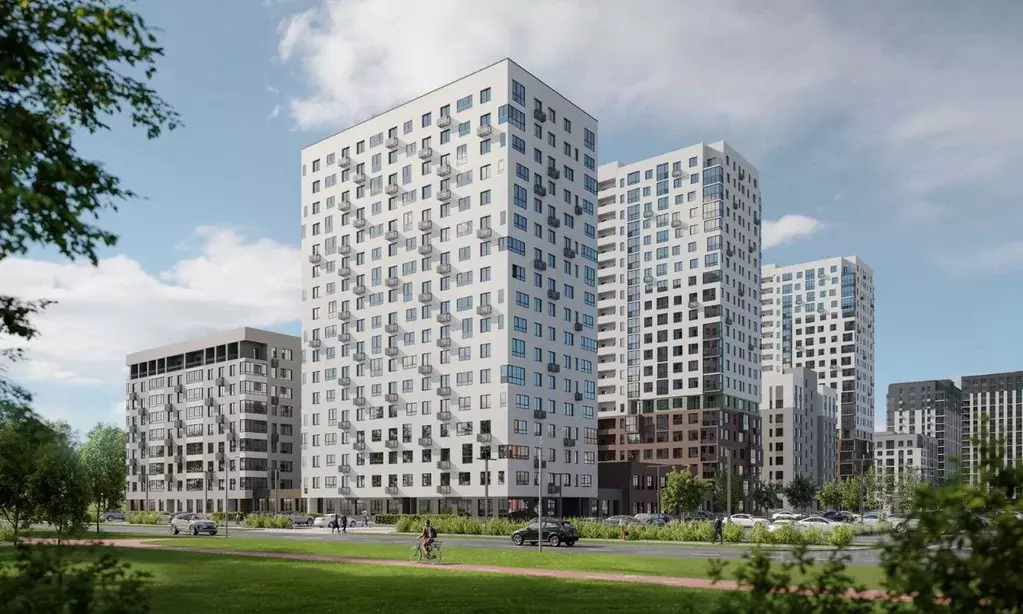 1-к кв. Тюменская область, Тюмень ул. Василия Малкова, 19 (50.95 м) - Фото 1