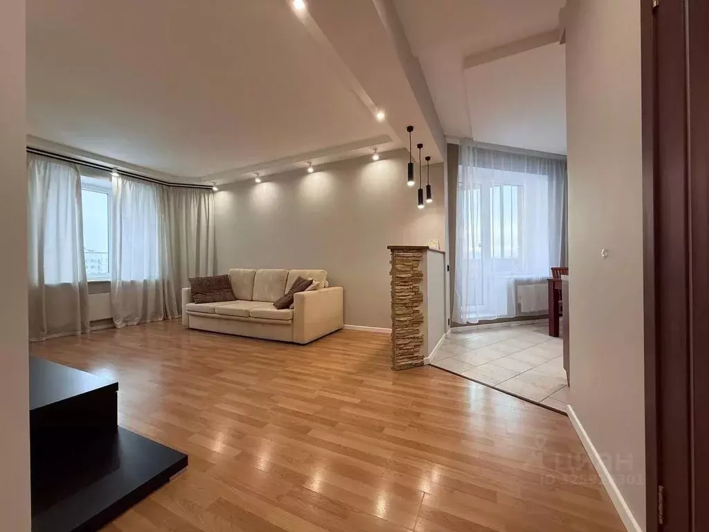 2-к кв. Москва ул. Саморы Машела, 8к2 (66.1 м) - Фото 2