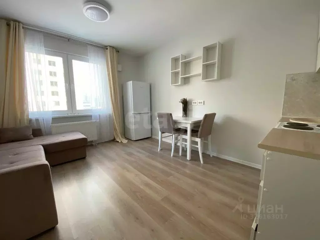 Студия Санкт-Петербург ул. Пахомовская, 14к1 (20.9 м) - Фото 1