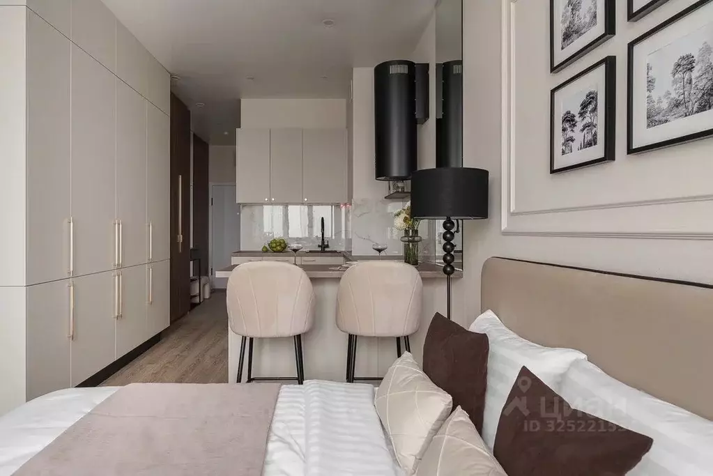 Студия Москва проезд Серебрякова, 11к2 (24.5 м) - Фото 1