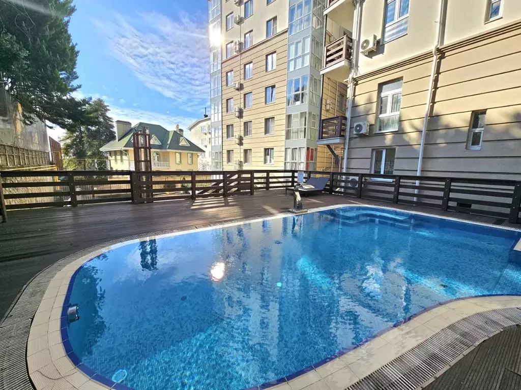 Студия Краснодарский край, Сочи Бытха мкр, ул. Бытха, 2Б/1 (31.7 м) - Фото 1