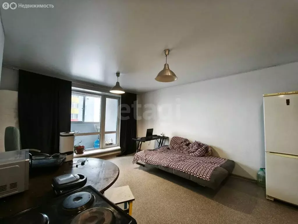 Квартира-студия: Новосибирск, Волховская улица, 37 (35.2 м) - Фото 2