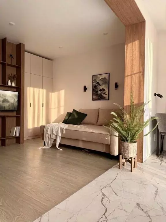 Студия Санкт-Петербург ул. Типанова, 22 (26.0 м) - Фото 2