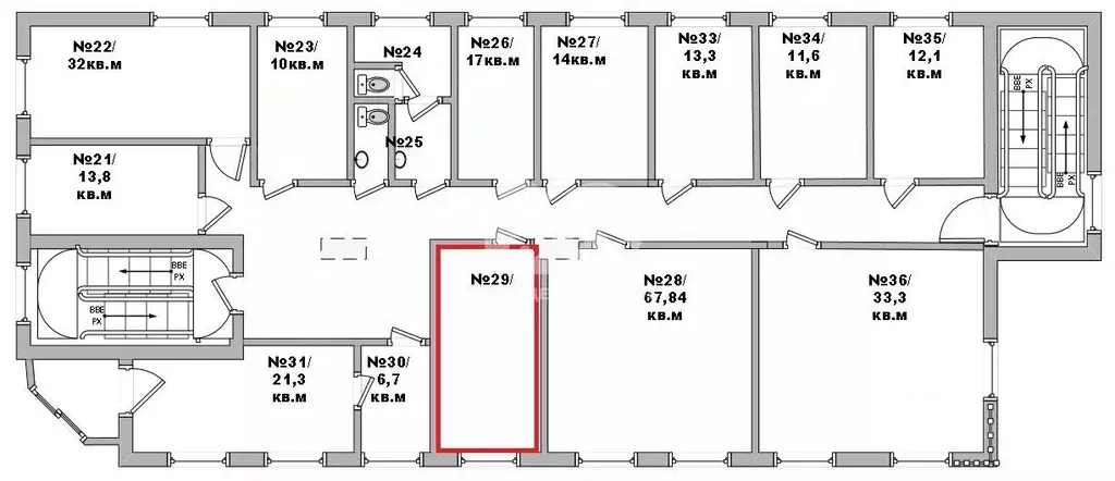 Офис в Новосибирская область, Новосибирск Саратовская ул., 2 (19 м) - Фото 2