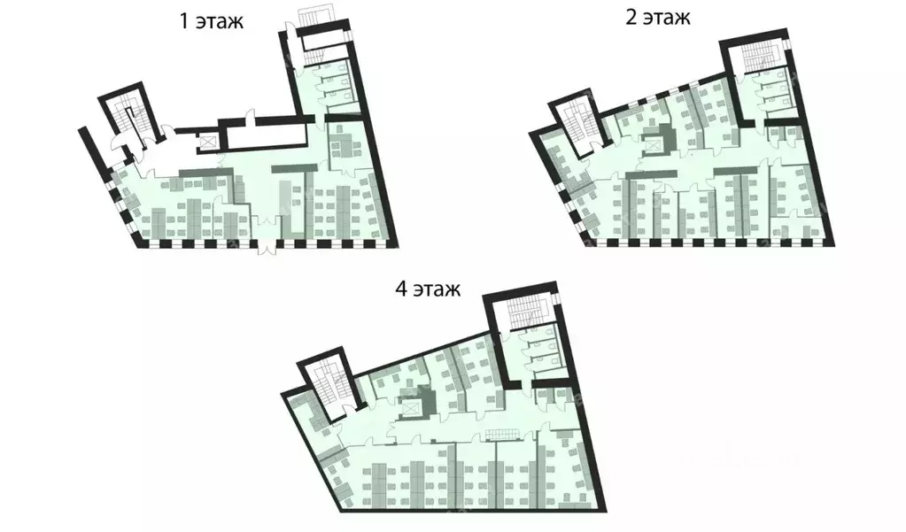 Офис в Москва Большой Левшинский пер., 1/11 (1495 м) - Фото 2