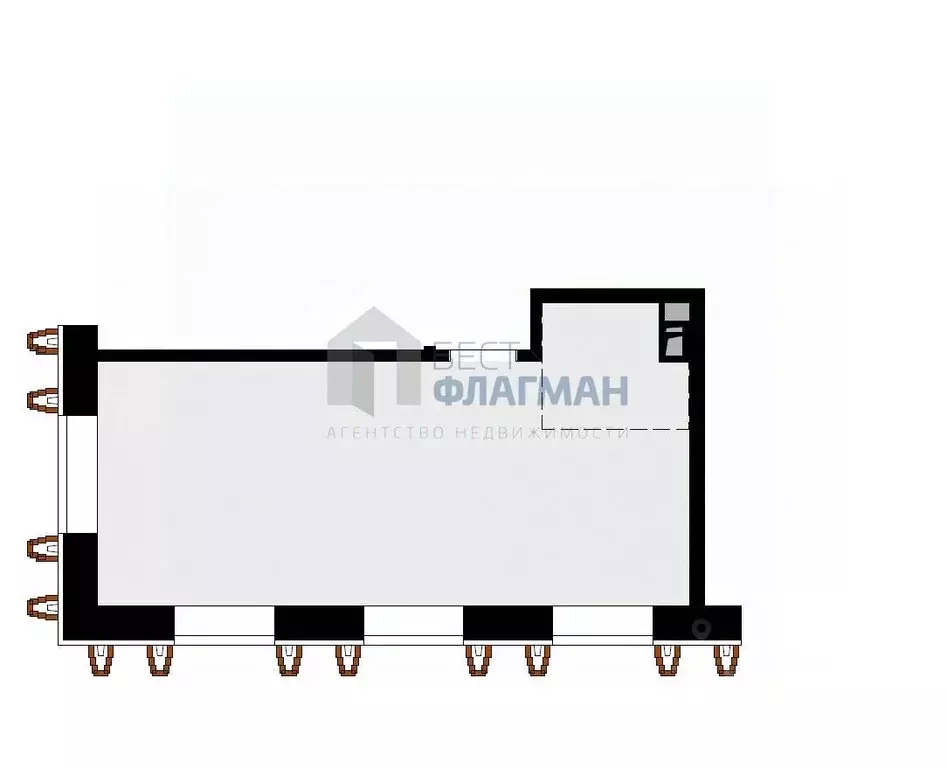 Помещение свободного назначения в Москва Выборгская ул., 18 (53 м) - Фото 2