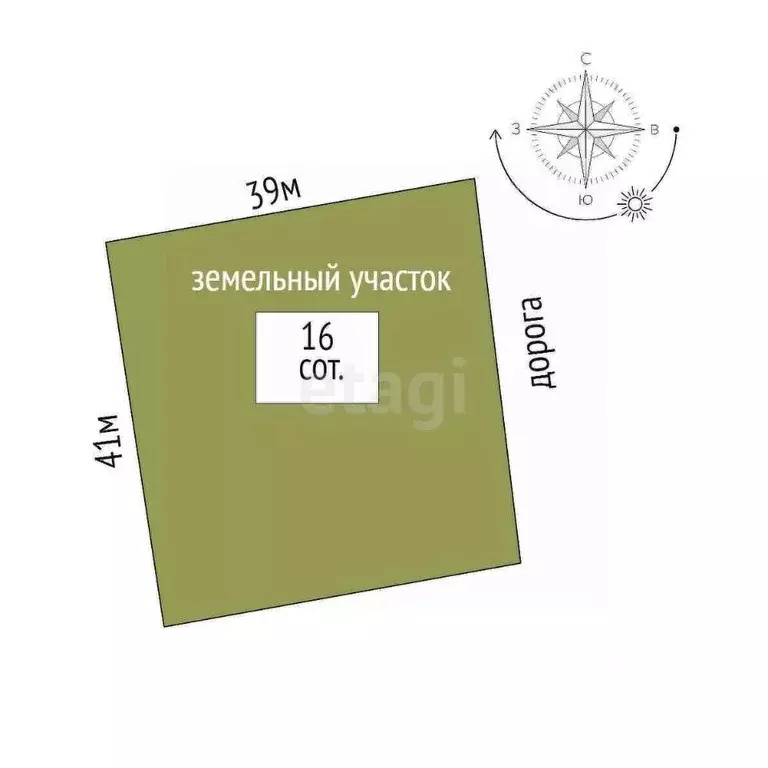 Участок в Калужская область, Калуга ул. 2-я Кольцевая, 6 (16.0 сот.) - Фото 2
