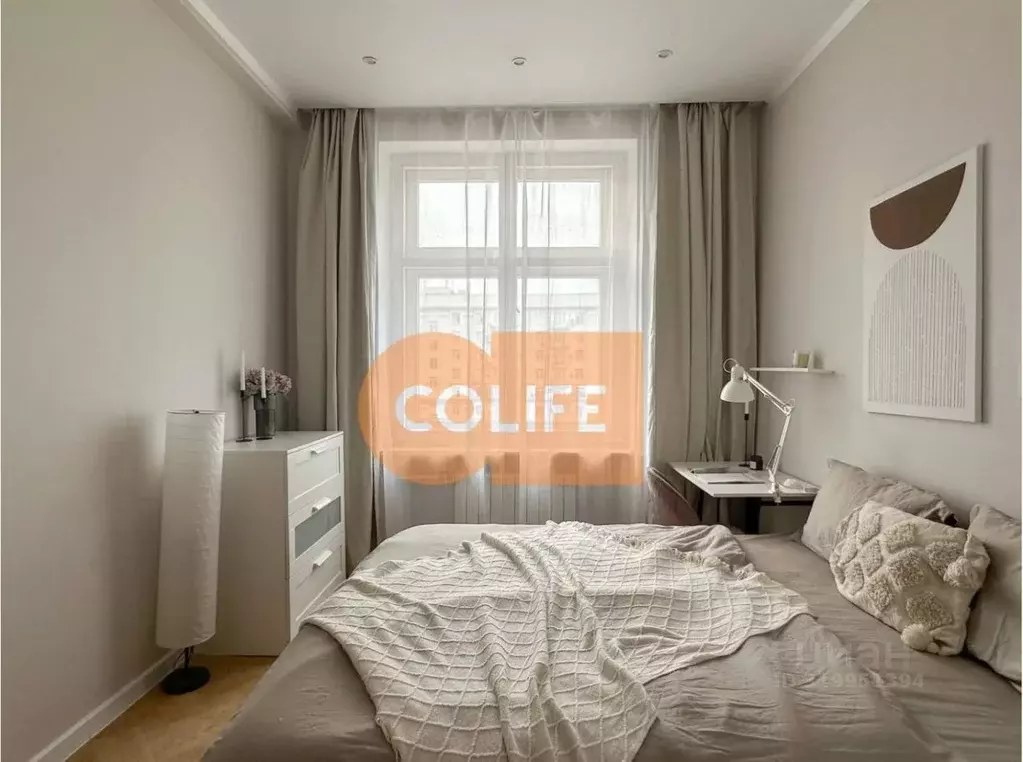 Комната Москва Кутузовский просп., 35 (12.0 м) - Фото 0