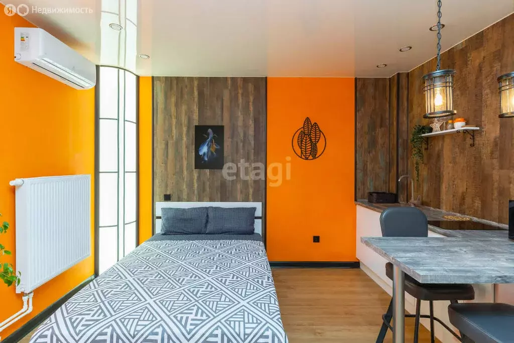 Квартира-студия: Тюмень, улица Константина Посьета, 10 (26.4 м) - Фото 1