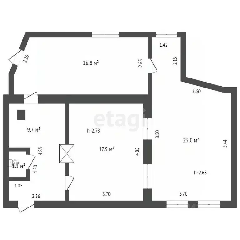 Офис в Ростовская область, Таганрог Петровская ул., 25 (71 м) - Фото 2