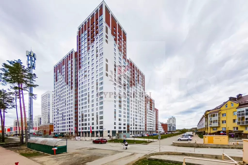 1-к. квартира, 39 м, 5/26 эт. - Фото 1
