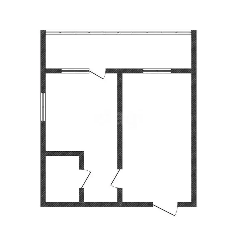 1-комнатная квартира: Курган, жилой район Заозёрный, 12-й микрорайон, ... - Фото 1