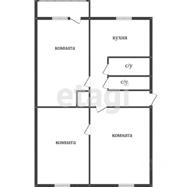 3-к кв. Костромская область, Кострома Катушечная ул., 26 (90.0 м) - Фото 1