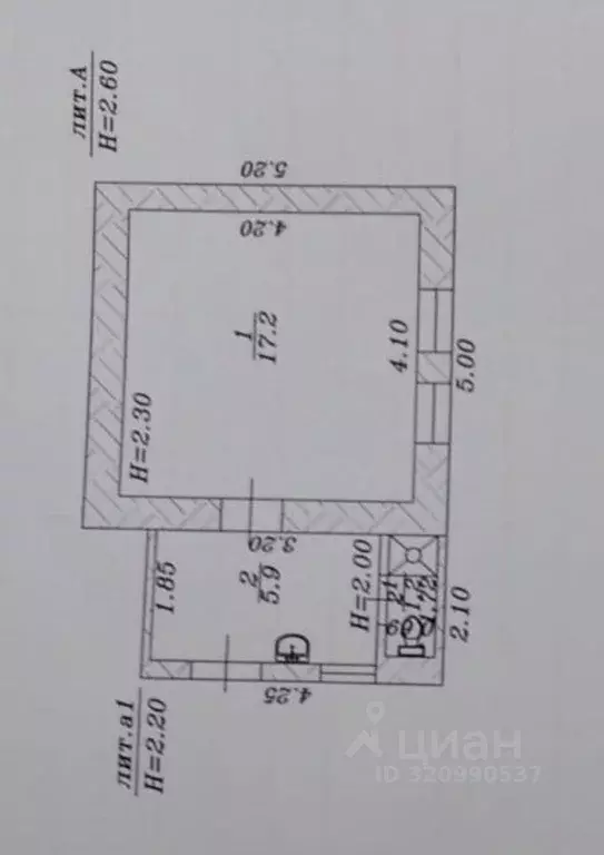 Дом в Краснодарский край, Анапа ул. Ивана Голубца (36 м) - Фото 0
