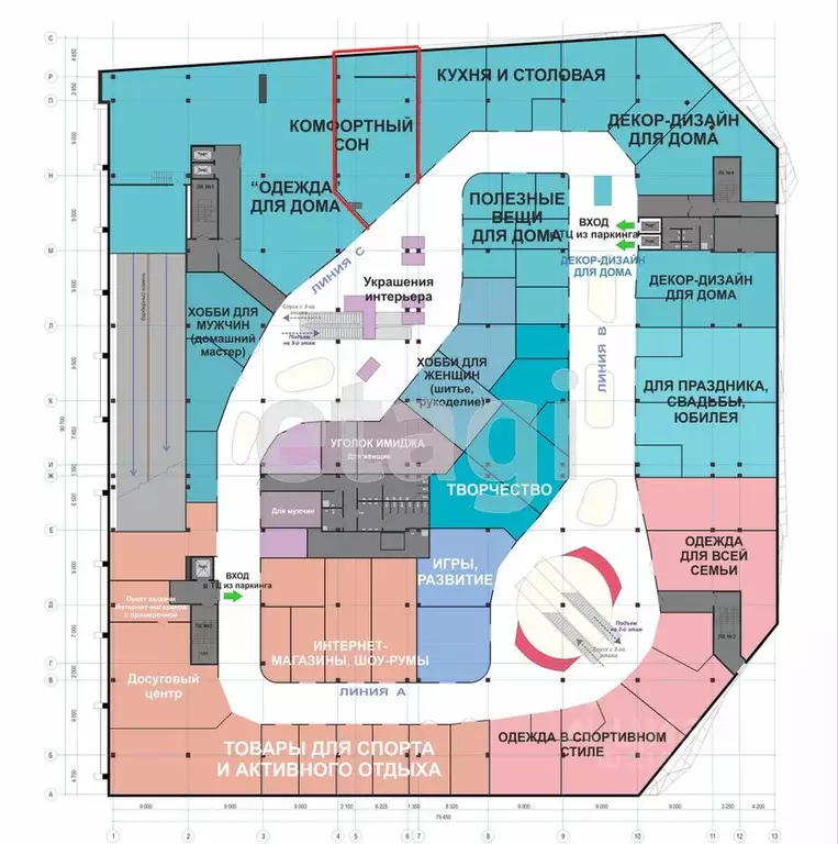 Торговая площадь в Калининградская область, Калининград ул. Профессора ... - Фото 2