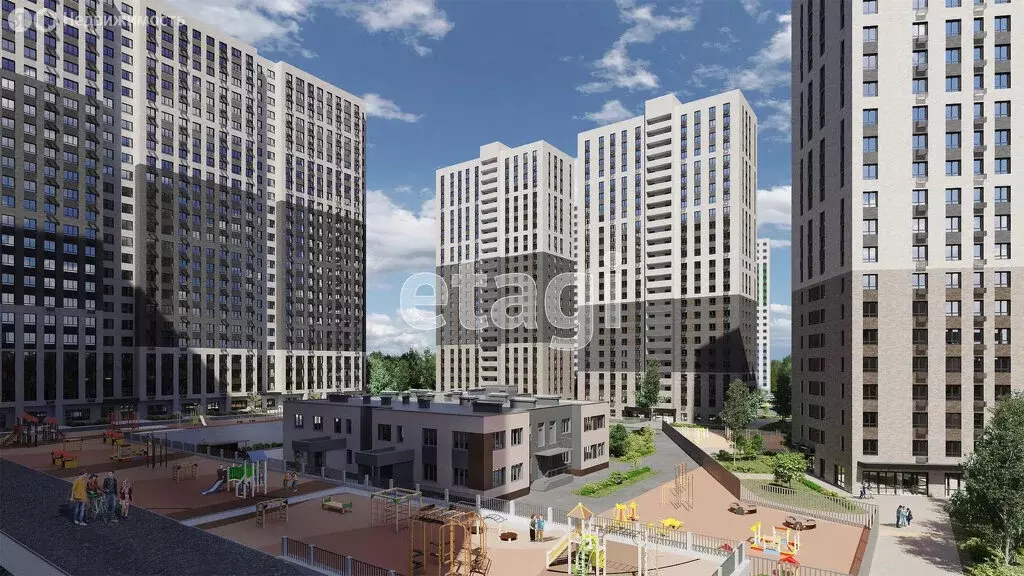 1-комнатная квартира: Казань, улица Братьев Батталовых, 20Ак2 (37 м) - Фото 2