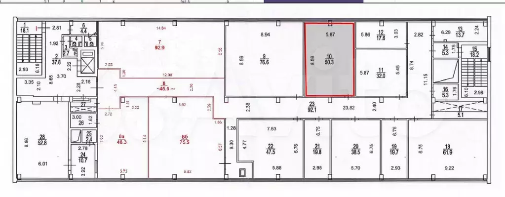 Аренда офиса 56,3 м2. м.Строгино. Около реки - Фото 0