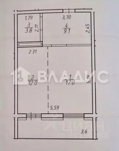 Студия Карелия, Петрозаводск Кемская ул., 21 (41.9 м) - Фото 1