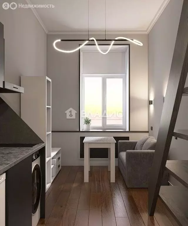 Квартира-студия: Санкт-Петербург, Мончегорская улица, 10Б (16 м) - Фото 1