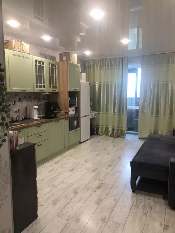 Студия Пермский край, Пермь ул. Карбышева, 47Б (28.0 м) - Фото 1
