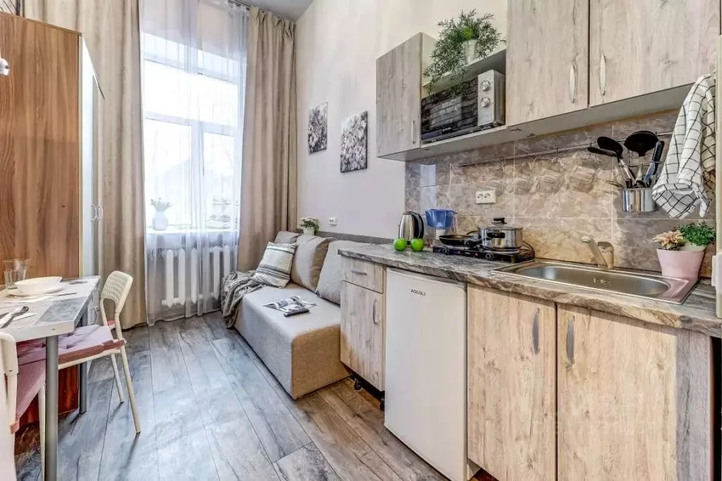 1-к кв. Санкт-Петербург Старо-Петергофский просп., 42 (17.0 м) - Фото 0