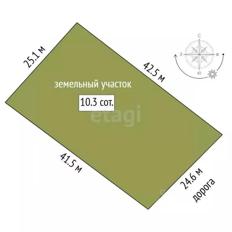 Участок в Тюменская область, Нижнетавдинский муниципальный округ, У ... - Фото 2