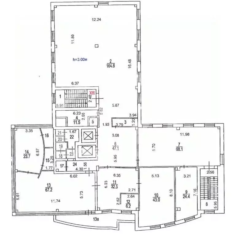 Помещение свободного назначения в Москва Рябиновая ул., 41к1 (796 м) - Фото 2