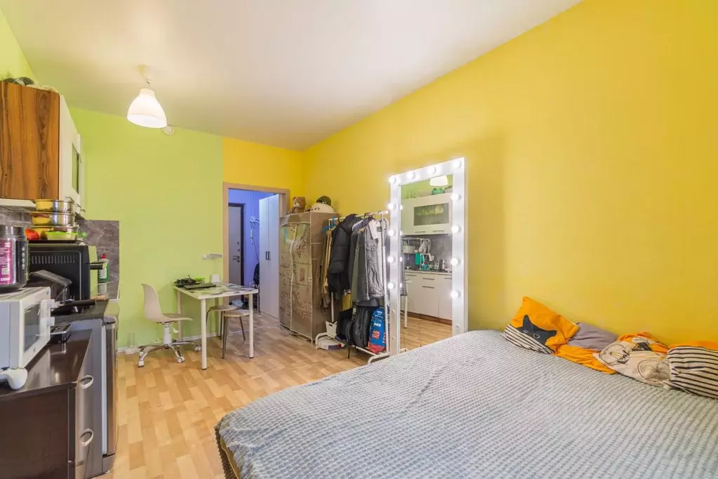 Студия Ленинградская область, Мурино Всеволожский район, бул. ... - Фото 2