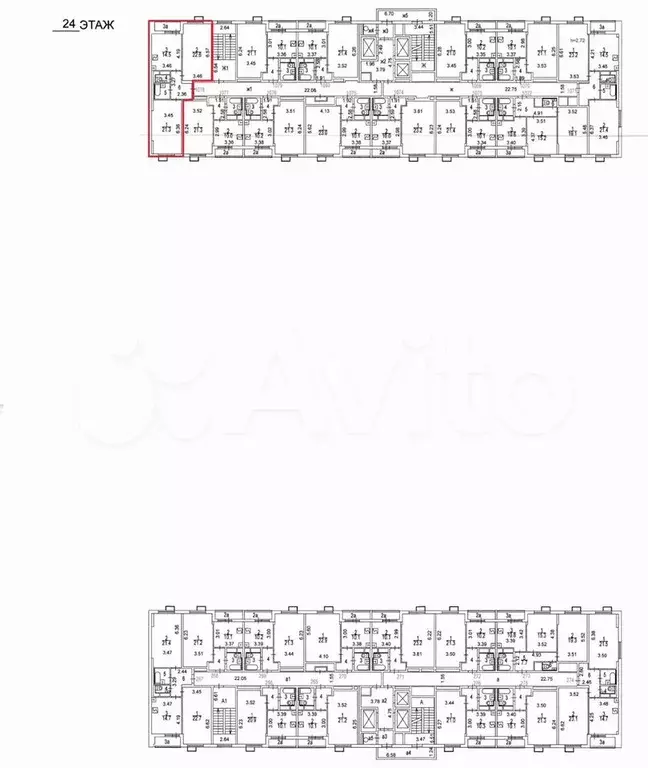 Аукцион: 2-к. квартира, 69,3 м, 24/26 эт. - Фото 1