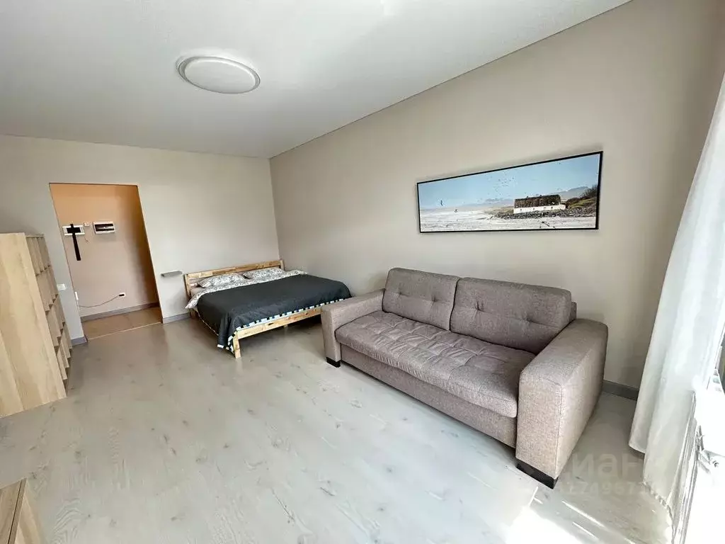 1-к кв. Татарстан, Казань ул. Алафузова, 6 (42.0 м) - Фото 1