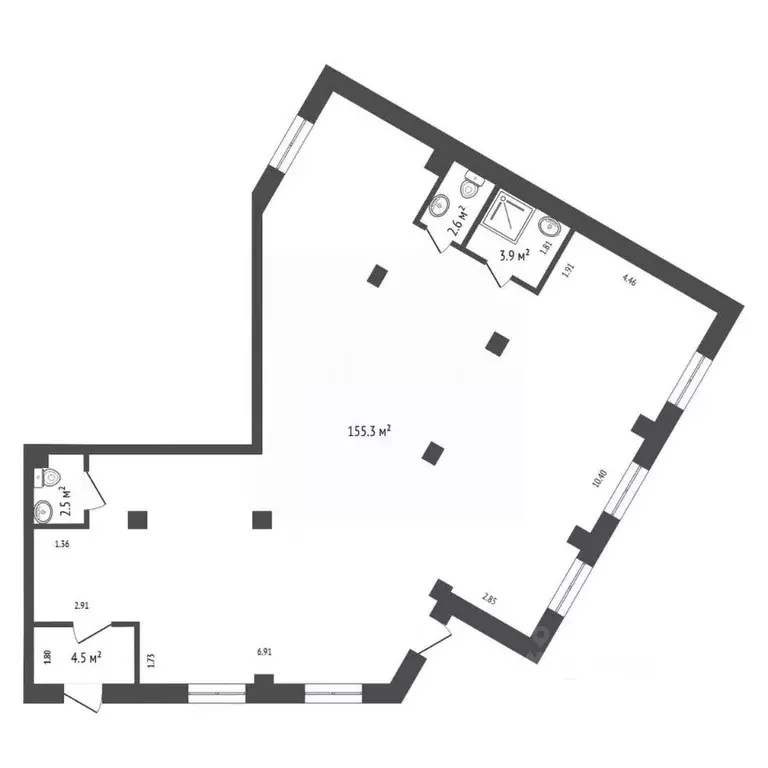 Помещение свободного назначения в Красноярский край, Красноярск ... - Фото 2