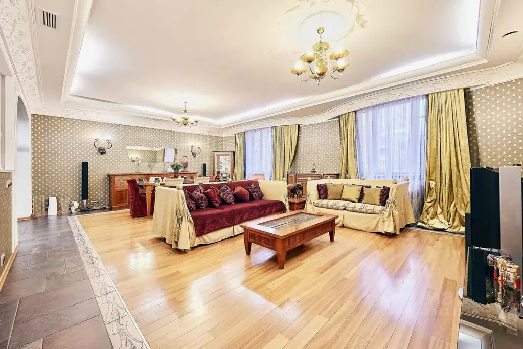 3-к кв. Москва 1-й Смоленский пер., 17 (170.0 м) - Фото 2