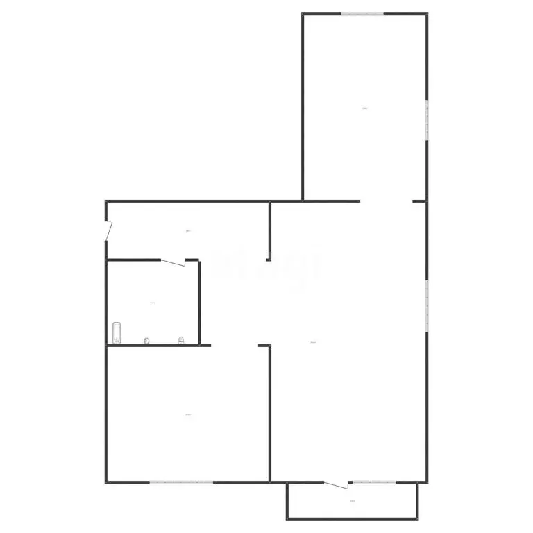 2-комнатная квартира: Ангарск, 100-й квартал, 1 (40.1 м) - Фото 1