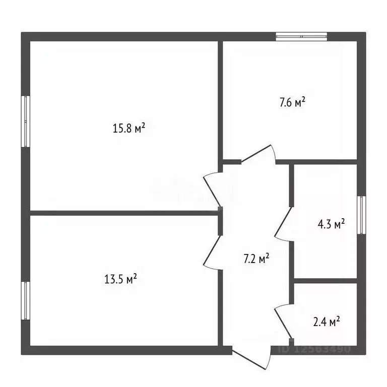 Дом в Липецкая область, Усманский муниципальный округ, с. Излегоще ул. ... - Фото 1