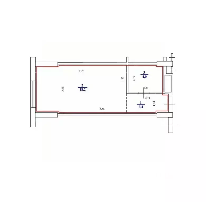 Студия Нижегородская область, Нижний Новгород ул. Максима Горького, ... - Фото 2