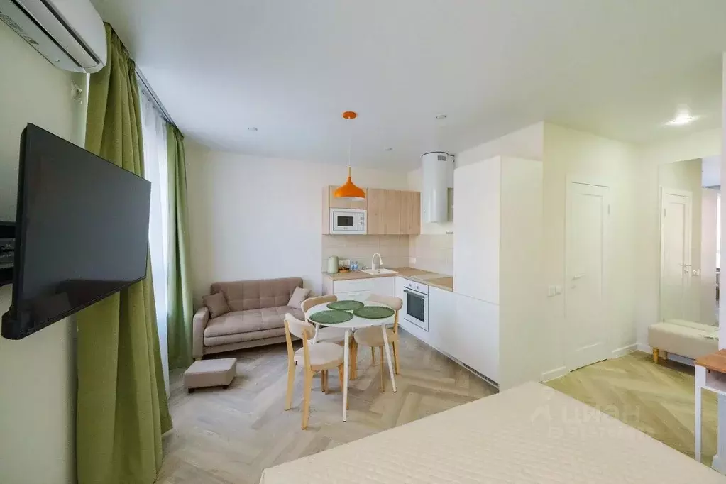 Студия Краснодарский край, Сочи ул. Искры, 88к10 (28.0 м) - Фото 1