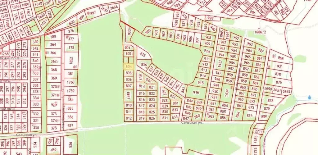 Участок в Тульская область, Тула городской округ, с. Частое ул. ... - Фото 1