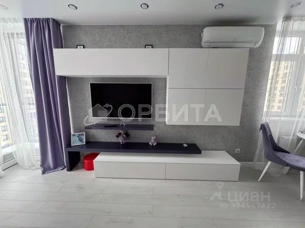 1-к кв. Тюменская область, Тюмень ул. Газовиков, 73к3 (46.0 м) - Фото 2