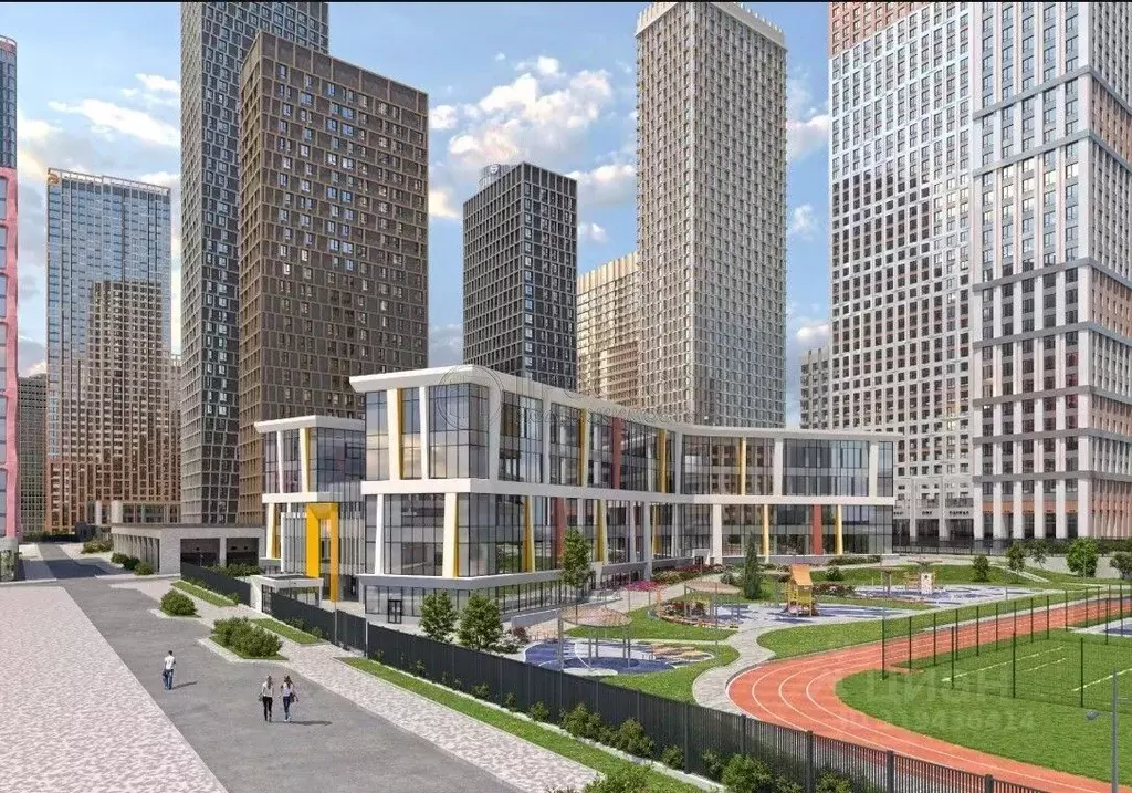 Студия Москва Сидней Сити жилой комплекс, к6/3 (30.2 м) - Фото 0